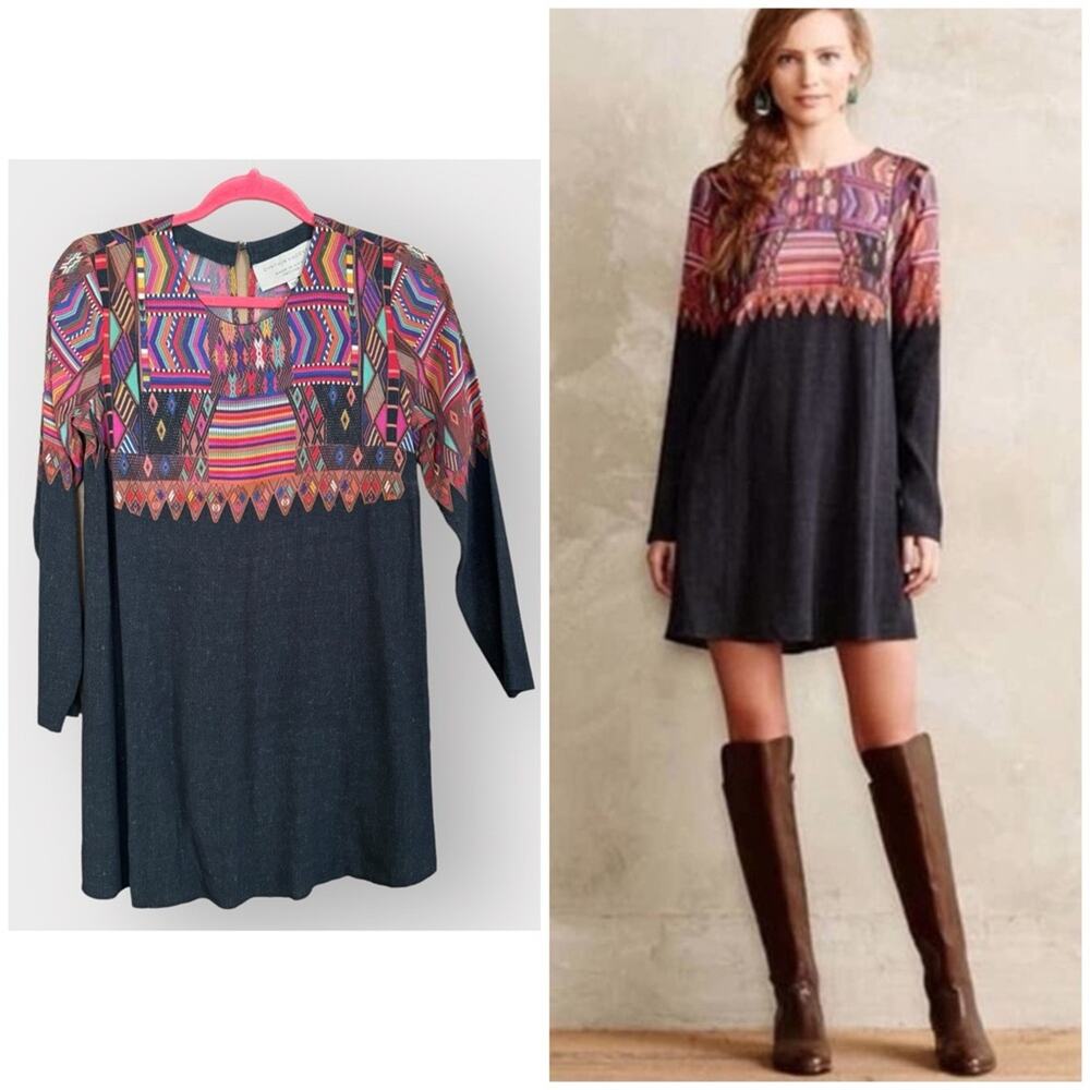 Anthropologie Cynthia Vincent petite dress XSP